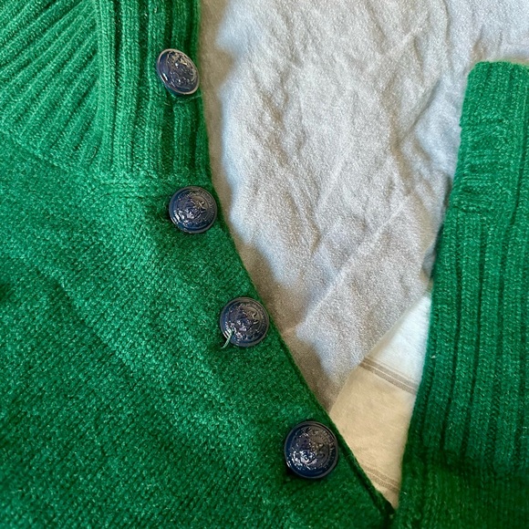 Zadig & Voltaire Forest Green Alma Cashmere Sweater Size S - Picture 13 of 16